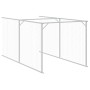 Caseta perro corral acero galvanizado gris claro 110x1221x110cm de vidaXL, Casetas para perros - Ref: Foro24-3189088, Precio:...