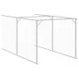 Caseta perro corral acero galvanizado gris claro 110x1221x110cm de vidaXL, Casetas para perros - Ref: Foro24-3189088, Precio:...