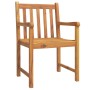 Juego de comedor de jardín 5 piezas madera maciza de acacia de vidaXL, Conjuntos de jardín - Ref: Foro24-3206276, Precio: 479...