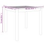 Juego de comedor de jardín 5 piezas madera maciza de acacia de vidaXL, Conjuntos de jardín - Ref: Foro24-3206276, Precio: 479...