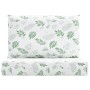 Cojines para palés 2 unidades tela Oxford estampado de hojas de vidaXL, Cojines para sillas y sofás - Ref: Foro24-361769, Pre...