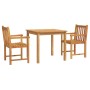 Juego de comedor de jardín 3 piezas madera maciza de acacia de vidaXL, Conjuntos de jardín - Ref: Foro24-3206275, Precio: 300...