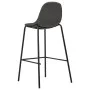 Juego de mesa alta y taburetes 3 piezas tela gris oscuro de vidaXL, muebles para cocinas y comedores - Ref: Foro24-279955, Pr...