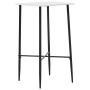 Juego de mesa alta y taburetes 3 piezas tela gris oscuro de vidaXL, muebles para cocinas y comedores - Ref: Foro24-3050006, P...