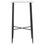 Juego de mesa alta y taburetes 5 piezas tela gris oscuro de vidaXL, muebles para cocinas y comedores - Ref: Foro24-3050007, P...