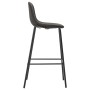 Juego de mesa alta y taburetes 5 piezas tela gris oscuro de vidaXL, muebles para cocinas y comedores - Ref: Foro24-3051186, P...