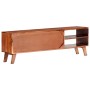 Mueble para TV madera maciza de Sheesham gris 140x30x35 cm de vidaXL, Muebles TV - Ref: Foro24-286369, Precio: 181,66 €, Desc...
