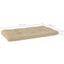 Garden ottoman made of gray impregnated pine wood pallets by vidaXL, Modular outdoor sofas - Ref: Foro24-3066484, Price: 121,...