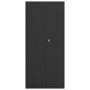 Armario archivador de acero negro 90x40x240 cm de vidaXL, Taquillas y armarios de almacenamiento - Ref: Foro24-3188327, Preci...