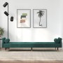 Sofá cama con cojines terciopelo verde oscuro de vidaXL, Sofás - Ref: Foro24-351859, Precio: 315,50 €, Descuento: %