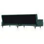 Sofá cama con cojines terciopelo verde oscuro de vidaXL, Sofás - Ref: Foro24-351859, Precio: 310,93 €, Descuento: %