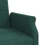 Sofá cama con cojines terciopelo verde oscuro de vidaXL, Sofás - Ref: Foro24-351859, Precio: 310,93 €, Descuento: %