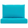 Cojines para palés 2 unidades tela Oxford turquesa de vidaXL, Cojines para sillas y sofás - Ref: Foro24-361772, Precio: 51,44...