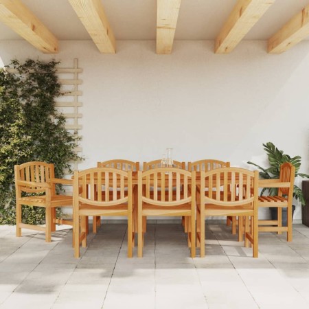 Sillas de jardín 8 uds madera maciza de teca 58x59x88 cm de vidaXL, Sillas de jardín - Ref: Foro24-3157906, Precio: 920,25 €,...
