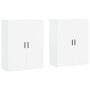 Armarios de pared 2 unidades blanco 69,5x34x90 cm de vidaXL, Aparadores - Ref: Foro24-3195635, Precio: 143,51 €, Descuento: %