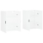 Armarios de pared 2 unidades blanco 69,5x34x90 cm de vidaXL, Aparadores - Ref: Foro24-3195635, Precio: 143,51 €, Descuento: %
