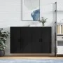 Armarios de pared 2 unidades negro 69,5x34x90 cm by vidaXL, Sideboards - Ref: Foro24-3195636, Price: 144,07 €, Discount: %