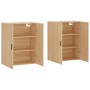 Armario de pared 2 unidades roble Sonoma 69,5x34x90 cm de vidaXL, Aparadores - Ref: Foro24-3195638, Precio: 125,27 €, Descuen...