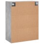 Armario de pared 2 unidades gris hormigón 69,5x34x90 cm de vidaXL, Aparadores - Ref: Foro24-3195639, Precio: 125,50 €, Descue...