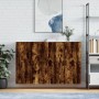 Armarios de pared 2 unidades roble ahumado 69,5x34x90 cm de vidaXL, Aparadores - Ref: Foro24-3195640, Precio: 124,59 €, Descu...