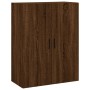 Armarios de pared 2 unidades marrón roble 69,5x34x90 cm de vidaXL, Aparadores - Ref: Foro24-3195642, Precio: 130,18 €, Descue...