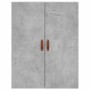 Aparador alto madera contrachapada gris hormigón 69,5x34x180 cm de vidaXL, Aparadores - Ref: Foro24-3195879, Precio: 167,97 €...