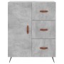 Aparador alto madera contrachapada gris hormigón 69,5x34x180 cm de vidaXL, Aparadores - Ref: Foro24-3195879, Precio: 167,97 €...