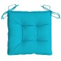 Cojines de silla 2 uds tela Oxford turquesa 50x50x7 cm de vidaXL, Cojines para sillas y sofás - Ref: Foro24-361561, Precio: 2...