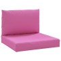 Cojines para palés 2 unidades tela Oxford rosa de vidaXL, Cojines para sillas y sofás - Ref: Foro24-361771, Precio: 40,37 €, ...