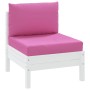 Cojines para palés 2 unidades tela Oxford rosa de vidaXL, Cojines para sillas y sofás - Ref: Foro24-361771, Precio: 40,37 €, ...
