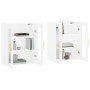 Armarios de pared 2 uds madera de ingeniería blanco de vidaXL, Aparadores - Ref: Foro24-3197929, Precio: 201,08 €, Descuento: %