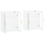 Armarios de pared 2 uds madera de ingeniería blanco de vidaXL, Aparadores - Ref: Foro24-3197929, Precio: 201,08 €, Descuento: %