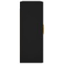 Armarios de pared 2 uds madera de ingeniería negro de vidaXL, Aparadores - Ref: Foro24-3197930, Precio: 159,49 €, Descuento: %