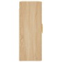 Armarios de pared 2 uds madera de ingeniería roble Sonoma de vidaXL, Aparadores - Ref: Foro24-3197932, Precio: 158,46 €, Desc...