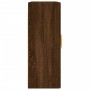 Armarios de pared 2 uds madera de ingeniería marrón roble de vidaXL, Aparadores - Ref: Foro24-3197936, Precio: 170,14 €, Desc...