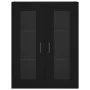 Wandschränke, 2 Stück, schwarzes Holzwerkstoff von vidaXL, Sideboards - Ref: Foro24-3197938, Preis: 177,42 €, Rabatt: %