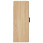 Armarios de pared 2 uds madera de ingeniería roble Sonoma de vidaXL, Aparadores - Ref: Foro24-3197940, Precio: 168,52 €, Desc...