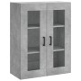 Armarios de pared 2 uds madera de ingeniería gris hormigón de vidaXL, Aparadores - Ref: Foro24-3197941, Precio: 171,86 €, Des...