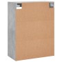 Armarios de pared 2 uds madera de ingeniería gris hormigón de vidaXL, Aparadores - Ref: Foro24-3197941, Precio: 171,86 €, Des...
