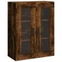 Armarios de pared 2 uds madera de ingeniería roble ahumado by vidaXL, Sideboards - Ref: Foro24-3197942, Price: 167,80 €, Disc...