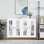 Armarios de pared 2 uds madera de ingeniería blanco de vidaXL, Aparadores - Ref: Foro24-3197953, Precio: 172,03 €, Descuento: %