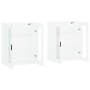 Armarios de pared 2 uds madera de ingeniería blanco de vidaXL, Aparadores - Ref: Foro24-3197953, Precio: 172,03 €, Descuento: %