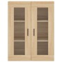Armarios de pared 2 uds madera de ingeniería roble Sonoma de vidaXL, Aparadores - Ref: Foro24-3197956, Precio: 151,71 €, Desc...