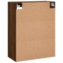 Armarios de pared 2 uds madera de ingeniería marrón roble de vidaXL, Aparadores - Ref: Foro24-3197960, Precio: 142,27 €, Desc...