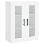Armarios de pared 2 uds madera de ingeniería blanco de vidaXL, Aparadores - Ref: Foro24-3197961, Precio: 161,06 €, Descuento: %