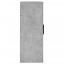 Armarios de pared 2 uds madera de ingeniería gris hormigón de vidaXL, Aparadores - Ref: Foro24-3197965, Precio: 136,39 €, Des...