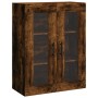 Armarios de pared 2 uds madera de ingeniería roble ahumado de vidaXL, Aparadores - Ref: Foro24-3197966, Precio: 135,60 €, Des...