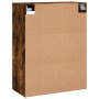 Armarios de pared 2 uds madera de ingeniería roble ahumado de vidaXL, Aparadores - Ref: Foro24-3197966, Precio: 135,60 €, Des...