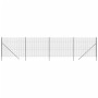 Cerca de alambre de acero galvanizado gris antracita 1,4x10 m de vidaXL, Paneles de vallas - Ref: Foro24-154211, Precio: 87,9...