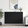 Wall cabinets 2 pcs black engineered wood by vidaXL, Sideboards - Ref: Foro24-3198026, Price: 162,71 €, Discount: %